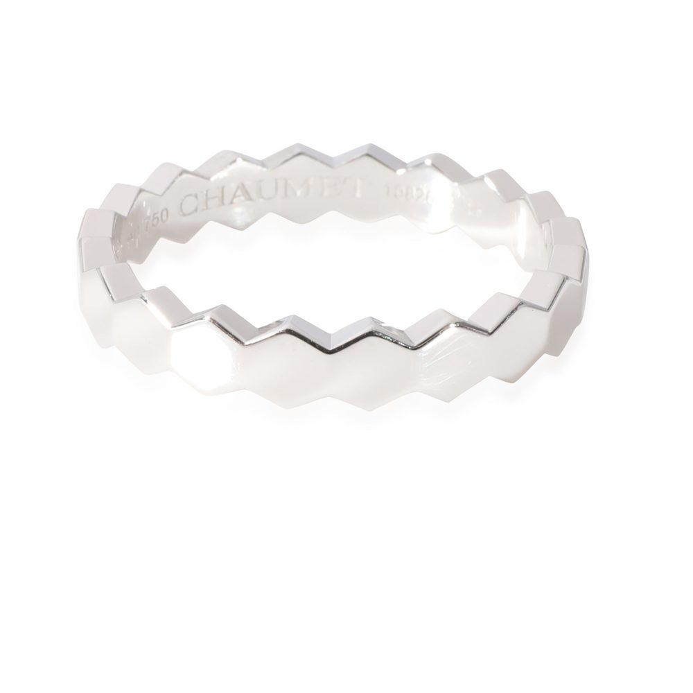 Chaumet Bee My Love Diamond Fashion Ring in 18k White Gold 0.01 CTW